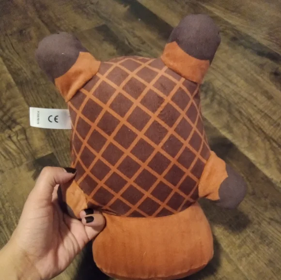 Aphmau Women's / Men's  MeeMeow Chocolate Ice Cream Plush Brown Size Large 11” - Picture 8 of 8